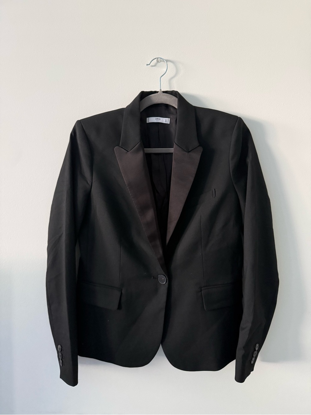 MNG Black Blazer Size Small Like New